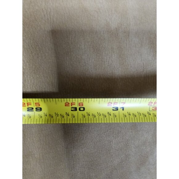 LL Bean Jacket Womens 3 XL Brown Suede Leather Bottom Up Lined Chore - Picture 9 of 9